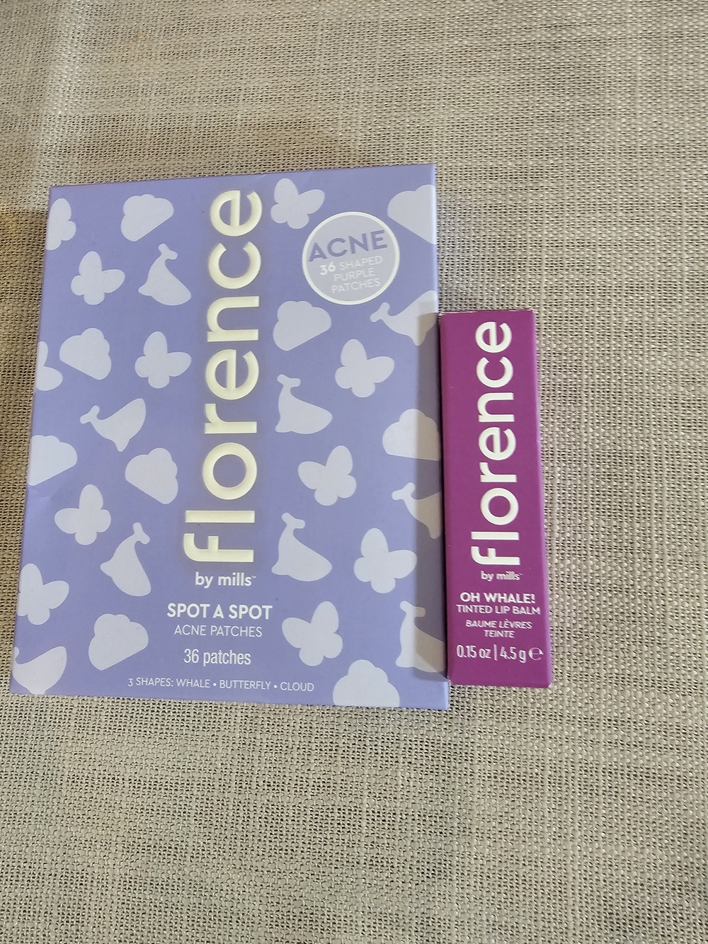 Purple Spot-A-Spot Acne Patches & Tinted Lip Balm